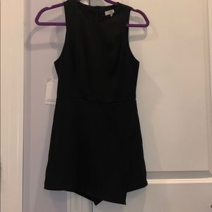 Black Skort Romper from Tobi